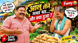 Alu Lene Gaya Our Kya Huwa🥔