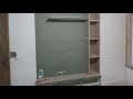 TV Cabinet For Living / Bedroom TV unit कैसे बनाते हैं? tv unit wiring fitting ideas (wood work zk)