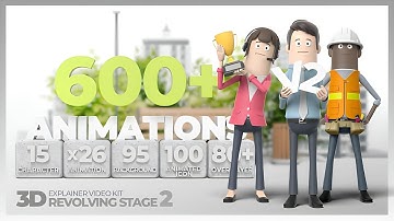 3D Explainer Video Toolkit - After Effects Template