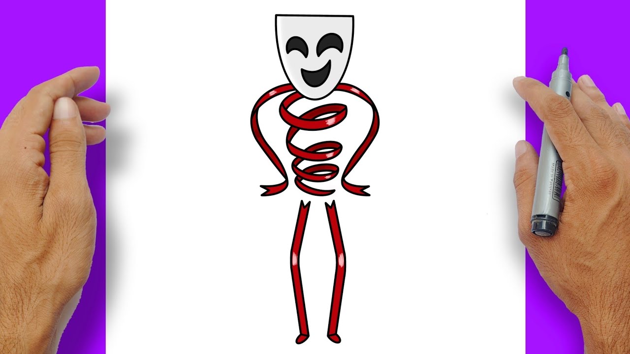 Gangle Draw How to Draw GANGLE Easy Step-by-step | The Amazing Digital Circus - YouTube