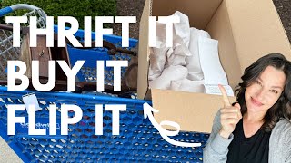 Thrifting a quick flip project in one day! Let's go shopping!
