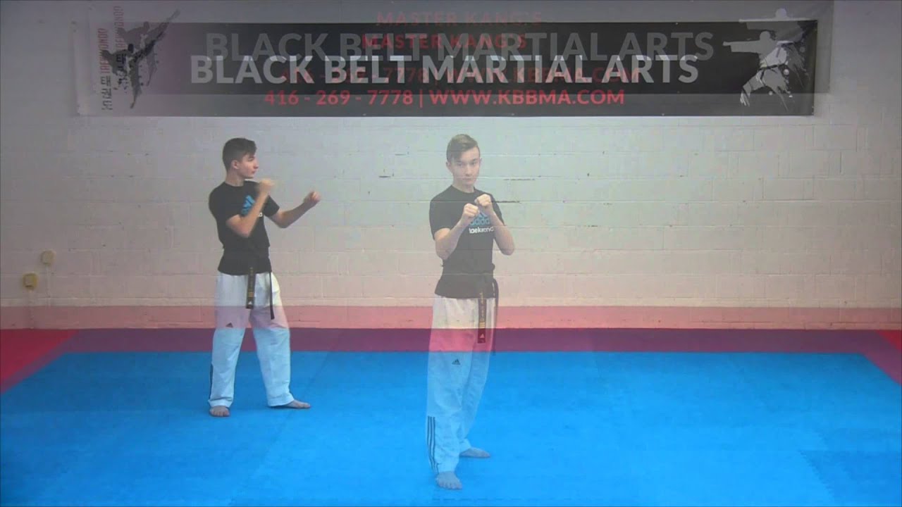 Orange Belt Kicking Combination YouTube