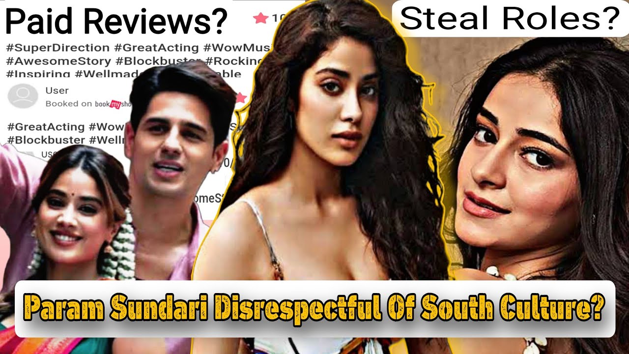 PARAM SUNDARI REVIEWS ARE BUYED??| JHANVI KAPOOR TROLLED MERCILESSLY| ANANYA SECRETLY STEALING ROLES