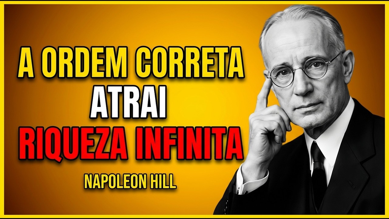 Jesus Nunca Prometeu Riqueza Primeiro… Veja a Ordem Que Muda Tudo (Mateus 6:33) | Napoleon Hill