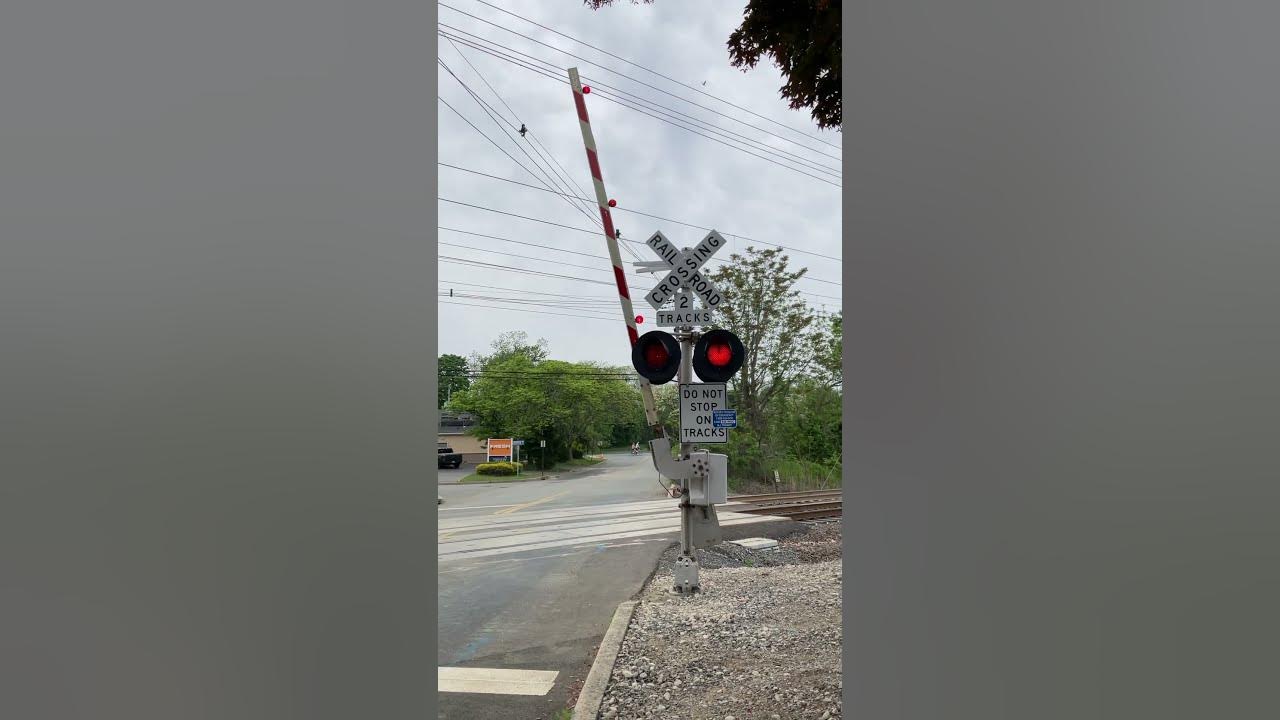 “Portrait of a Railroad Crossing Signal Activation” Little Silver NJ