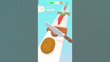 perfect slice game play video for kid #games