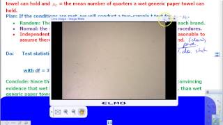 Chapter 10 Comparing 2 Groups or Populations Part V