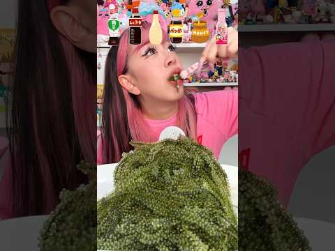 海ぶどう1kg食べてみた #shorts #asmr #mukbang
