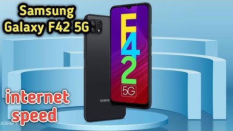 How To Set Internet Connection Setting In Samsung Galaxy F42 5G, Show Network Speed