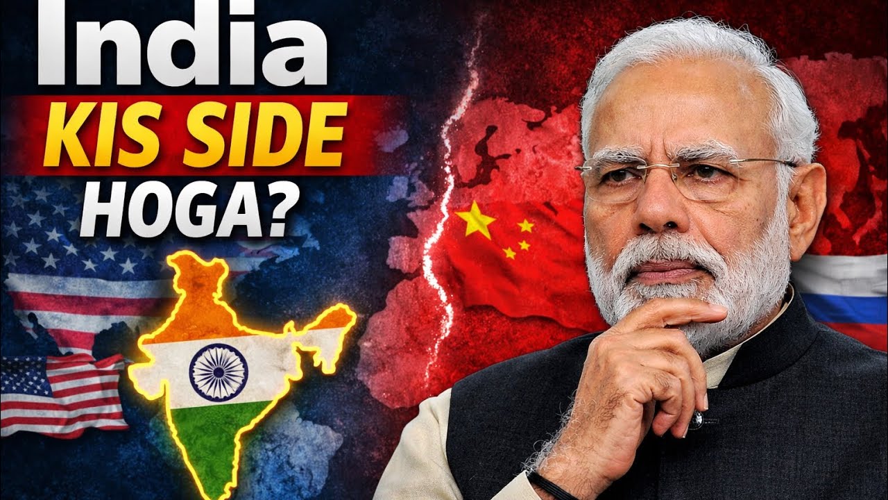 India Kis Side Hoga? | USA vs Russia or China World Politics Explained Simply
