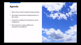 Options for Cloud LGs with LoadRunner Enterprise