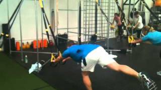 TRX class - single leg hip hinge