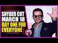 Snyder Cut Day One Worldwide Release Confirmed (Gob Life #90)