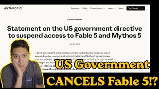 US Government SUSPENDS Anthropic Fable 5!?