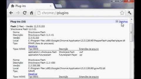 How to fix Flash Player (Google Chrome 21)