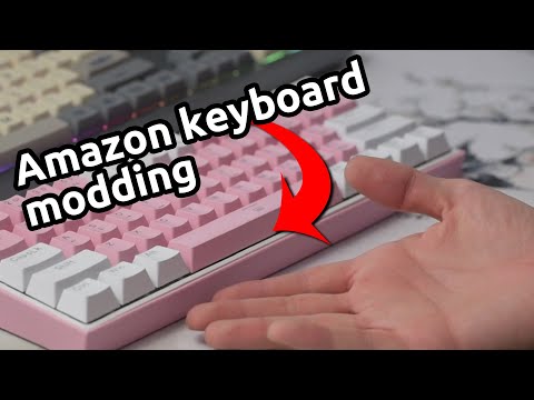 Modding My Sister's Amazon Keyboard