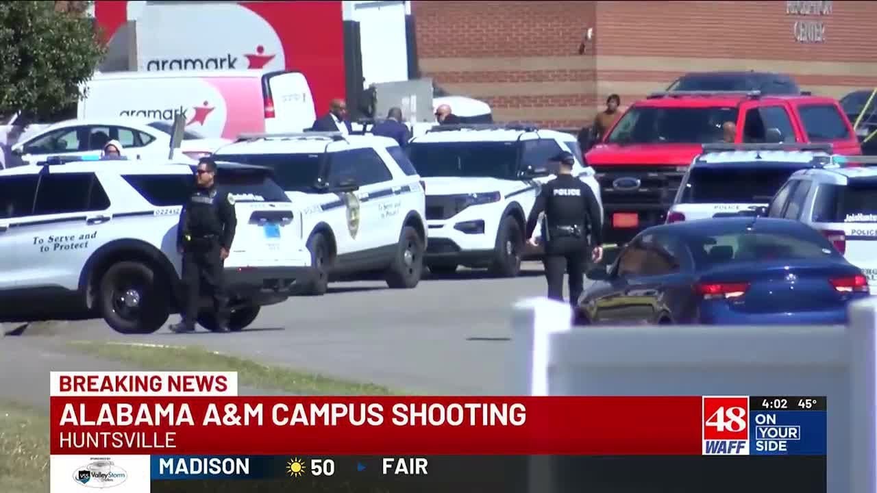 One injured in shooting at Alabama A&M - YouTube