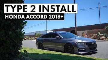 Honda Accord 2018+ Type 2  Function and Form Coilover Install Video