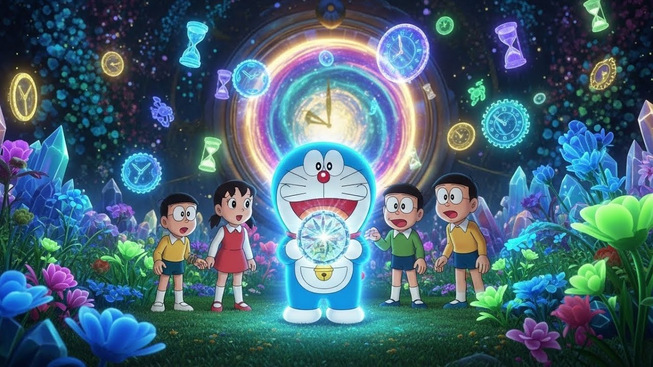 Doraemon and the Crystal Time Garden