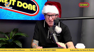 Hire It Done is live on 101 WRIF!