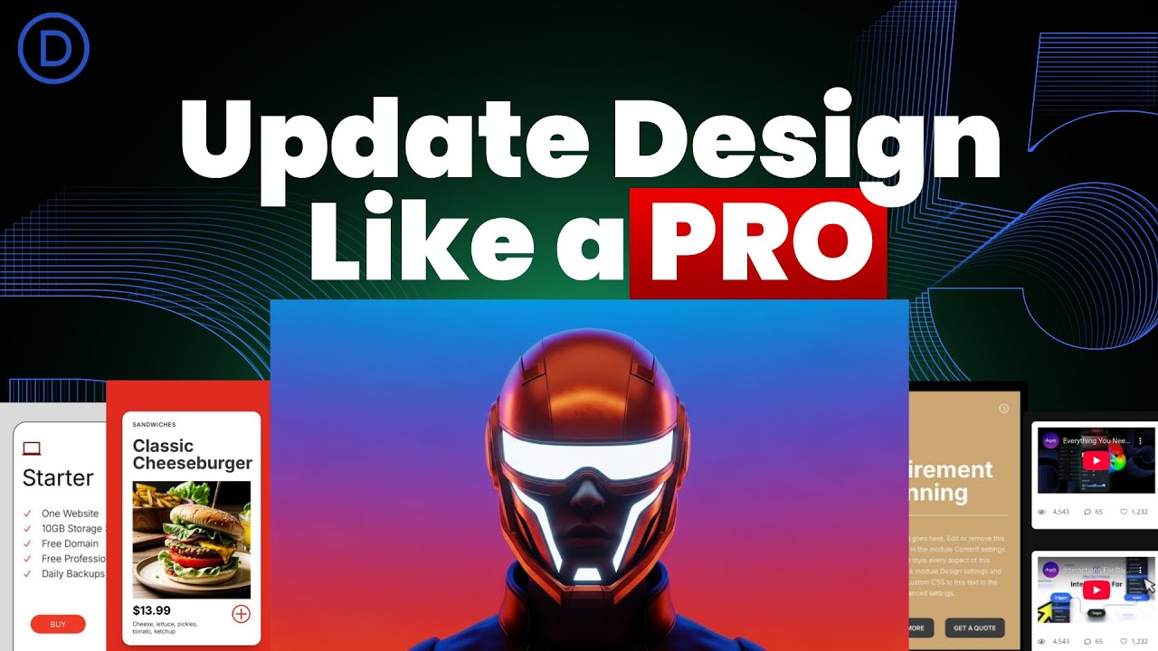 Quickest Ways To Update Your Page Design With Divi 5 - YouTube
