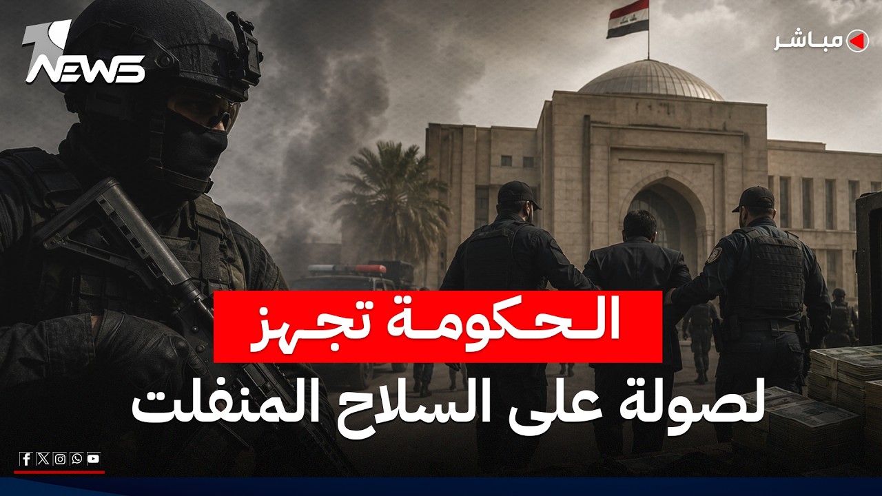 الحكومة تجهز لصولة على السلاح.. وشعبة الاسترداد تلاحق المتهم بـ"سرقة القرن" | الحصاد الاخباري