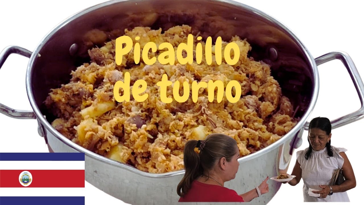 PICADILLO DE TURNO TRADICIONAL DE COSTA RICA