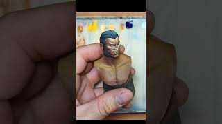 Wolverine bust timelapse.