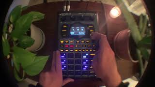 Making a beat on the SP-404 MKII