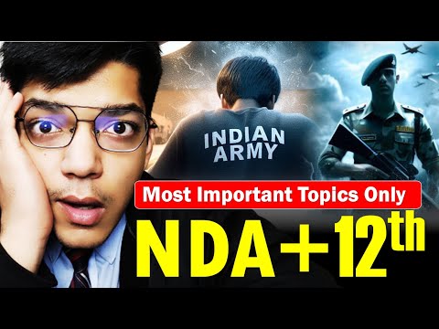 How To Start Nda 1 2025 Preparation Plan With Most Important Topics Plan | Shubham Varshney