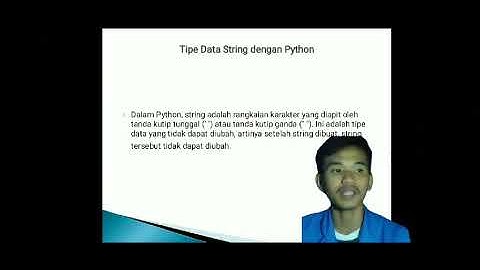 Tugas Pemrograman Komputer (String) Pertemuan 2
