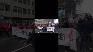 Anti-lockdown protests in Belgium (Brussels)