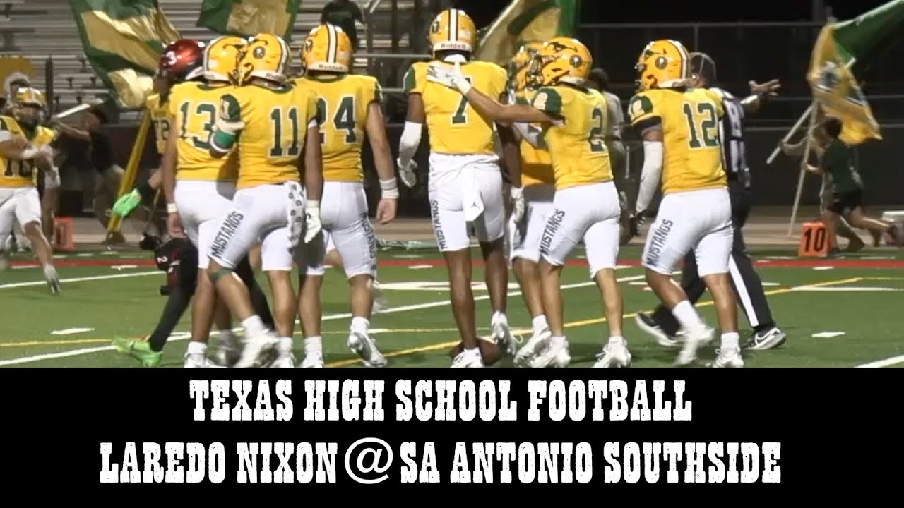 Футбольная команда Техасской средней школы | Невероятный митинг в честь Никсона в Ларедо