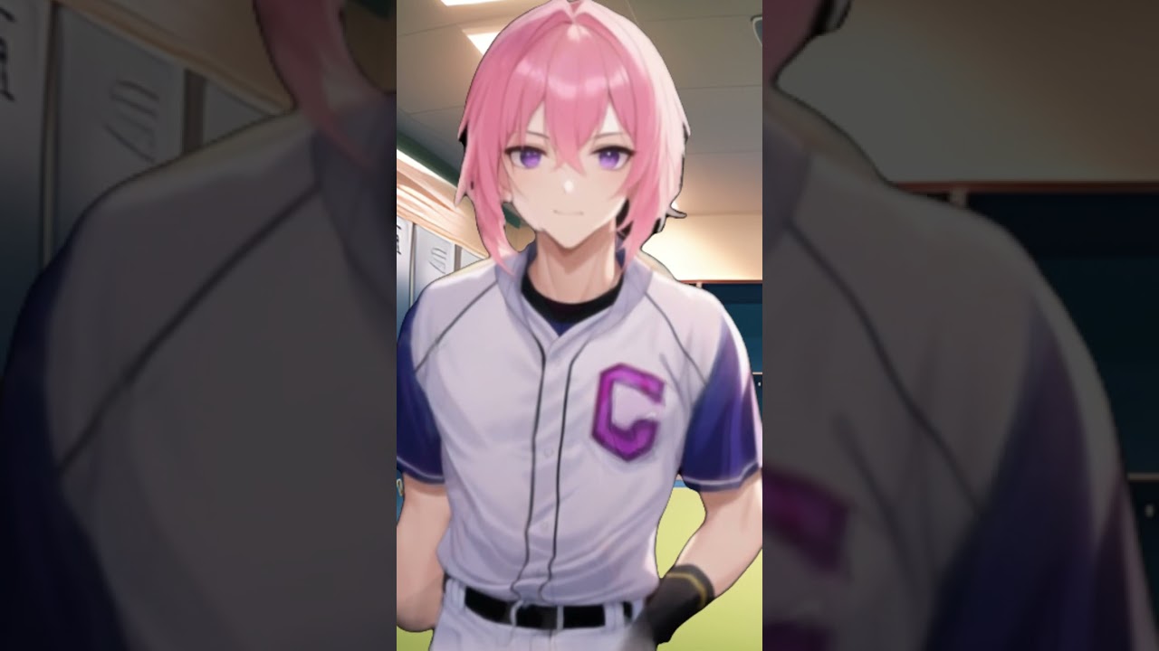 Looping Softball TG TF/ Male to Female / #shorts #anime #genderbender #genderswap