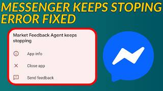 How to Fix Messenger Keeps Stopping Problem (2026)
