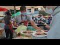 世界一周の途中でフランス•中世の街アンボアーズの夜市でお好み焼き焼いたらひっきりなしにお客さんがぁぁ/OKONOMI-YAKI au marché nocturne d'Amboise 2021