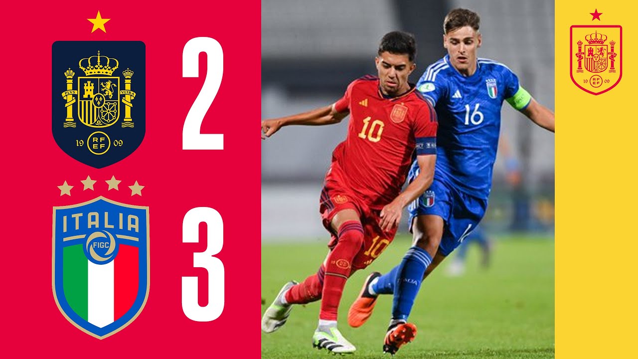 España sub-19 contra italia sub-19