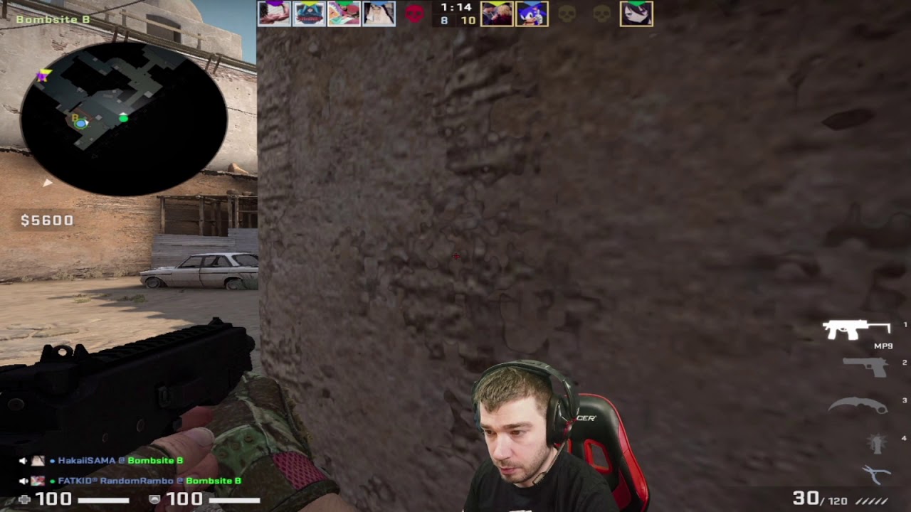 3k elo+ Попался против стримера RandomRambo