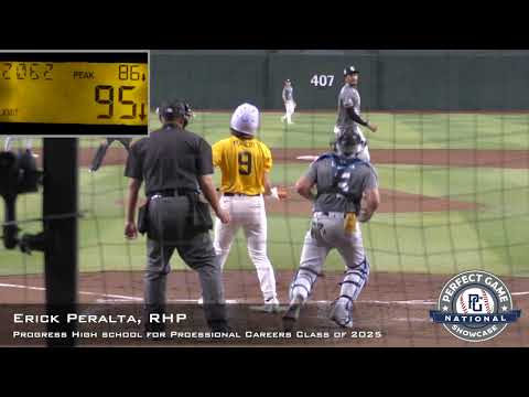 Erick Peralta Prospect Video, RHP, Progress High School For Professional Careers Class of 2025, Dish