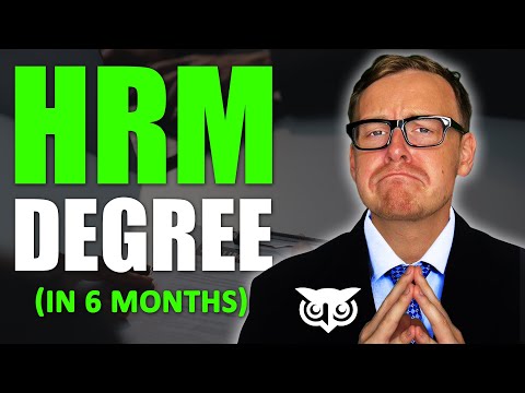 How To Get A Human Resource Management Degree From WGU In 6 Months