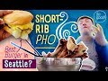 SHORT RIB Pho! & BEST Burger in Seattle???