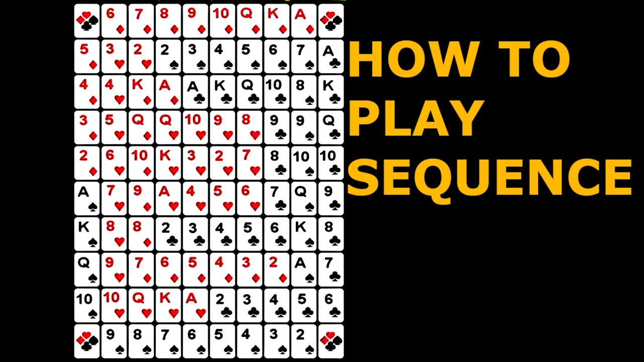 how-to-play-sequence-card-game-youtube