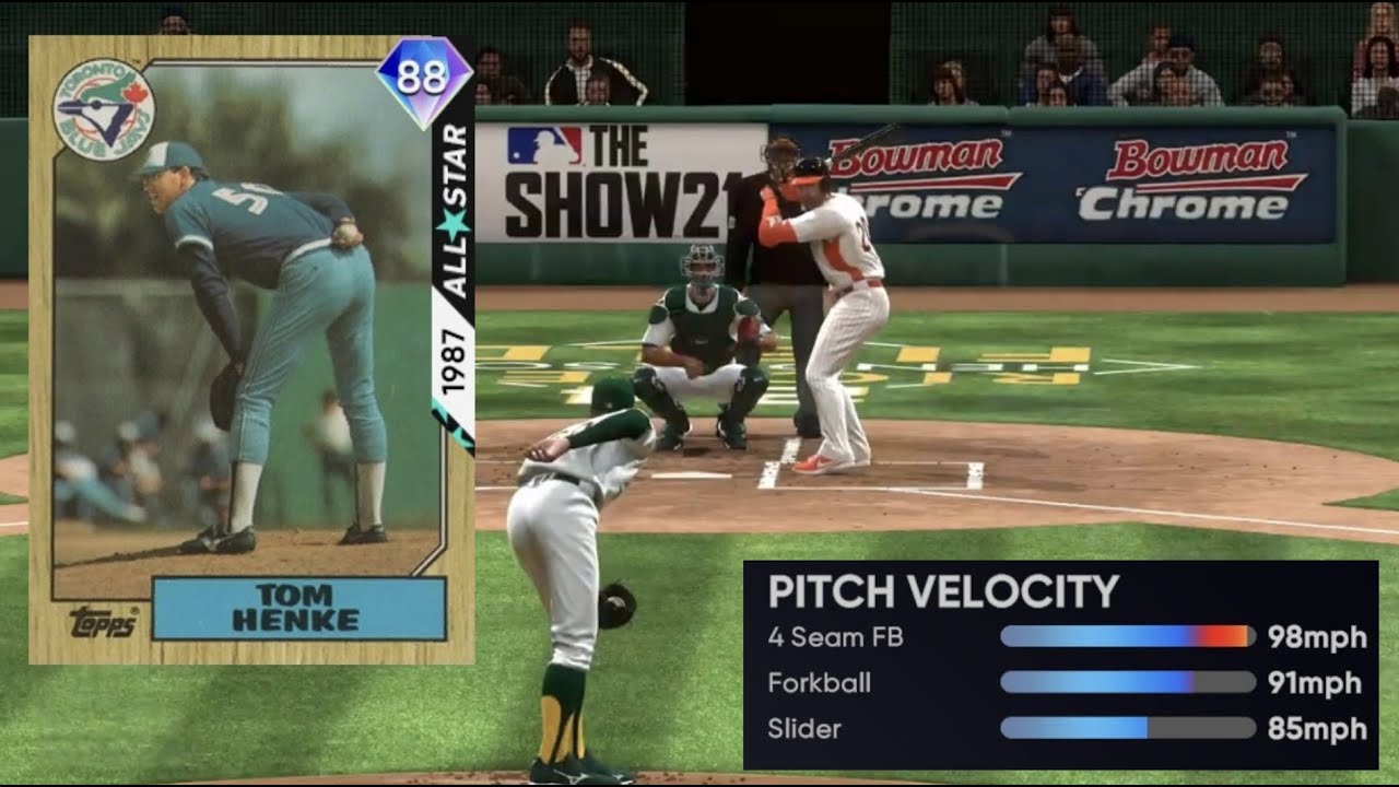 TOM HENKE SLEEPER DEBUT | MLB The Show 21 Road To World Series