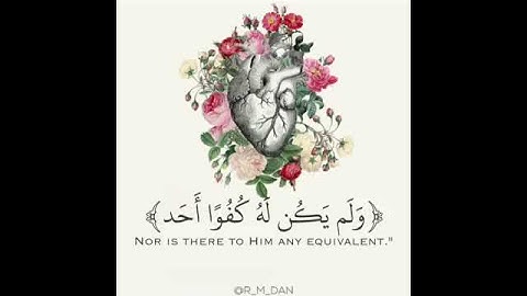 سورة الإخلاص💗.