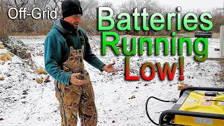 Off-Grid Living in a Winter Storm