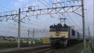 2022レ　EF64 1032牽引　寝台特急あけぼの