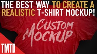 The Best Way to Make a Realistic T Shirt Mockup in Photoshop screenshot 4