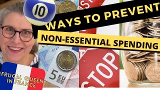 10 Ways to Prevent Non-Essential Spending - Frugal Budgets