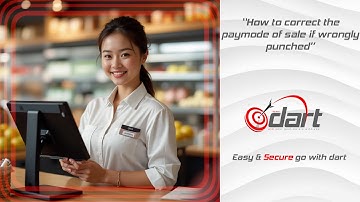 Entered wrong paymode by cashier? Here