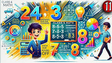 📚✅#Class 6 math| #Chapter 1|#knowing our number|Estimation & Rounding off 📖|#education #viralmaths